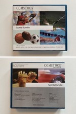 Comstock Sports Bundle 5 Stock Photo CDs Athletes Sporting Goods Sports Variety 
