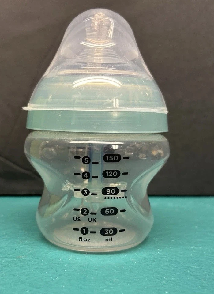 NEW Comotomo Baby Bottle 5oz Green 4pk Of Single Bottles Damaged Box/missing Box - Image 4 of 4