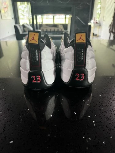 Jordan 12 Retro Low Golf Shoes “taxi” Size 13