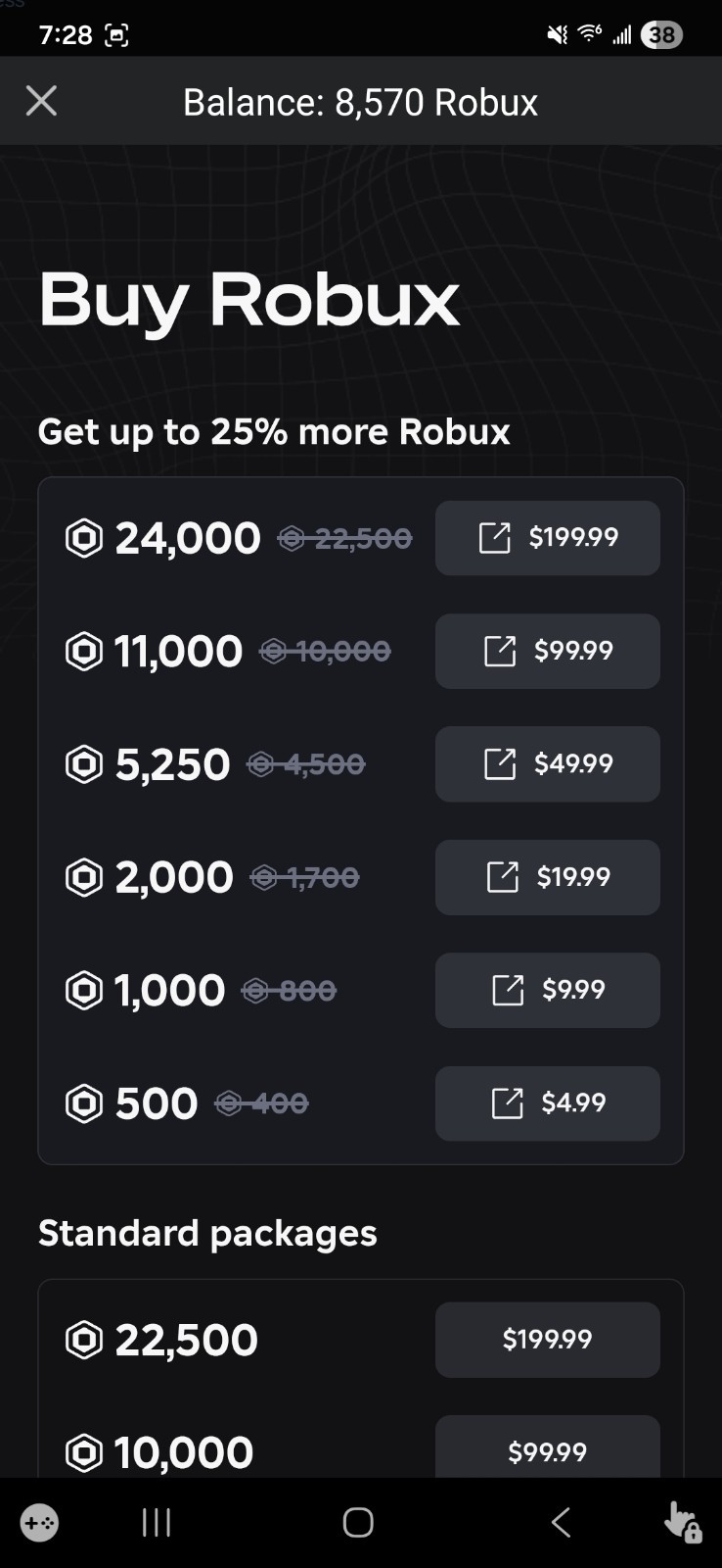 Selling 8000 Robux For Only 80 Dollars Or We Can Negotiate