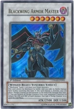 Yugioh! MP Blackwing Armor Master - CRMS-EN041 - Ultra Rare - 1st Edition Modera