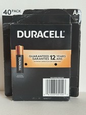 Duracell AA Alkaline Batteries 40 Pack 1.5V Exp MAR 2038 MPN 1055026
