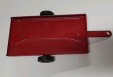 Vintage Toy Metal Red Farm Trailer Rubber Wheels Made In USA RL1