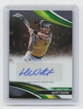 2025 Topps Chrome #CA-HWA Heather Watson Chrome Autographs