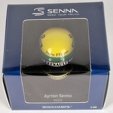 Helmet Sadhna Senna Formula 1 1985 1:10 MINICHAMPS Boxed
