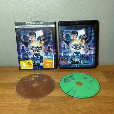 Ready Player One (4K Ultra HD UHD Blu-Ray, 2018) With Slipcover