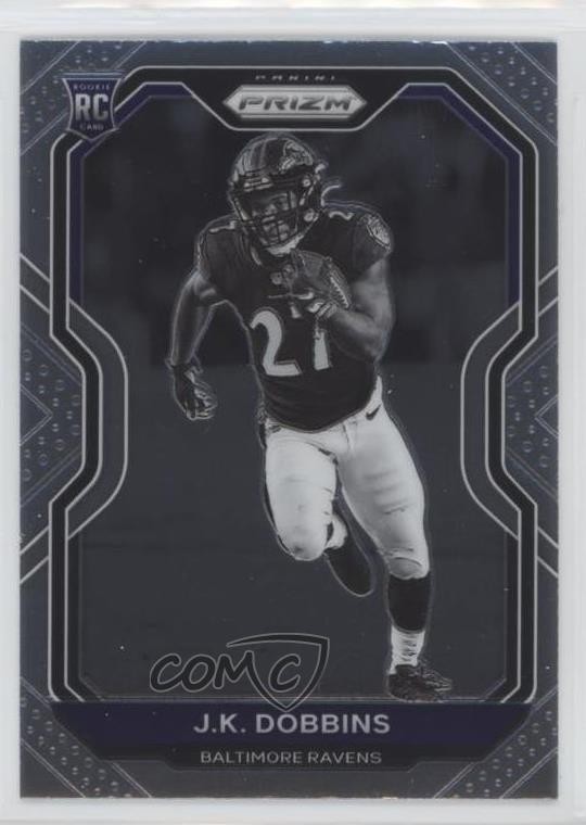 2020 Panini Prizm Rookie Variation SP (Negative) JK Dobbins #379 10p6