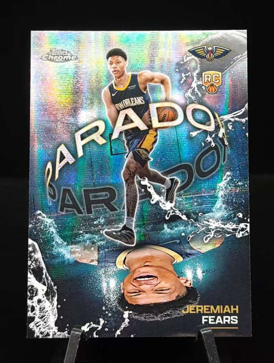 2025-26 Topps Chrome Jeremiah Fears #PX-27 RC Rookie Paradox Case Hit SSP