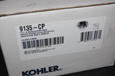 Kohler 9135-CP Tile-In Round Shower Drain - Polished Chrome -Open box