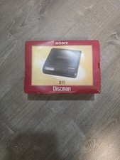 Vintage Sony Black Discman CD Player D-11 with Mega Bass Tested