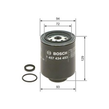 Filtre à carburant Mazda 1000