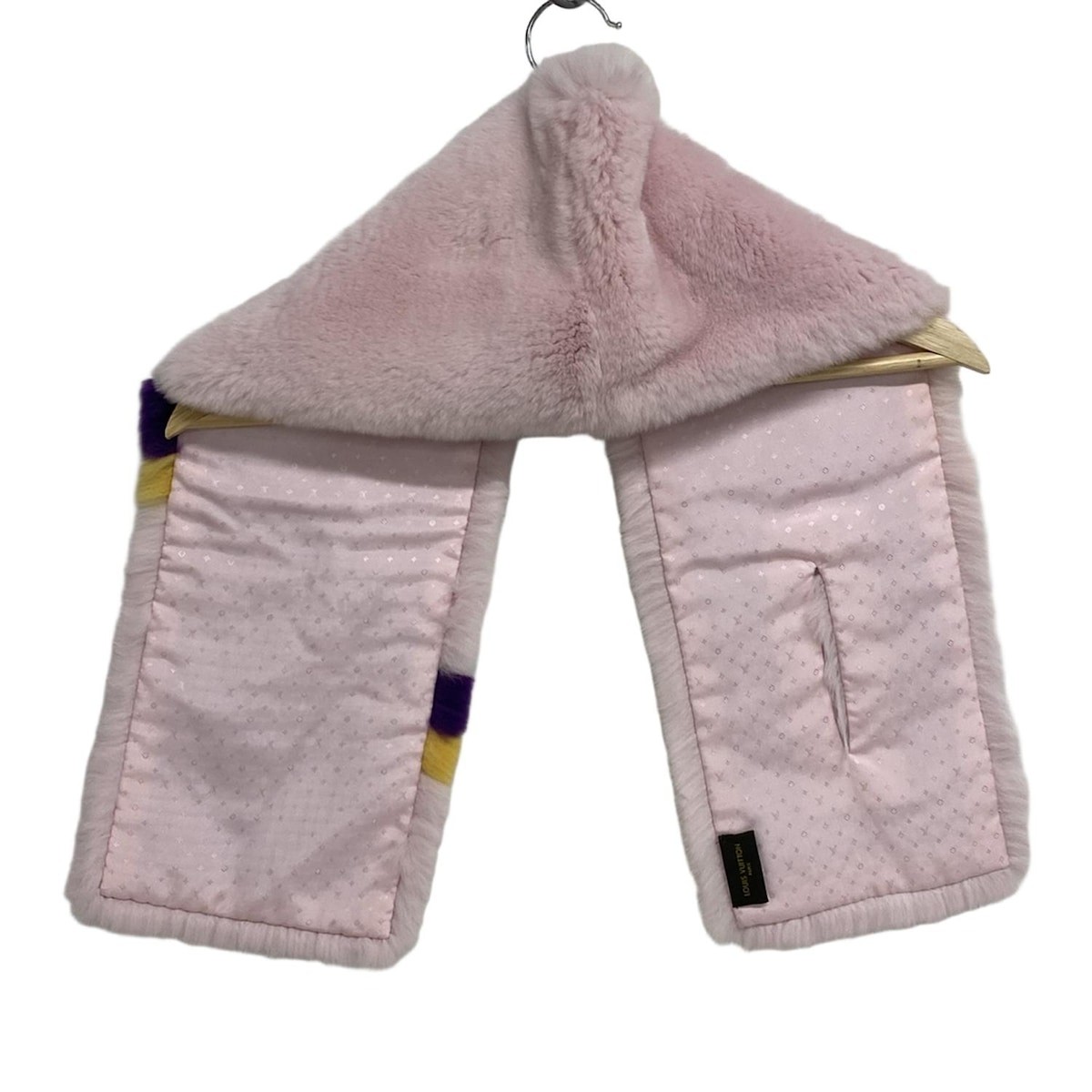 Auth LOUIS VUITTON - M70272 Light Pink Purple Dark yellow