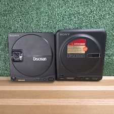 FOR PARTS OR REPAIR Sony D-9  D-12 Discman Mega Bass CD Compact Disc Player