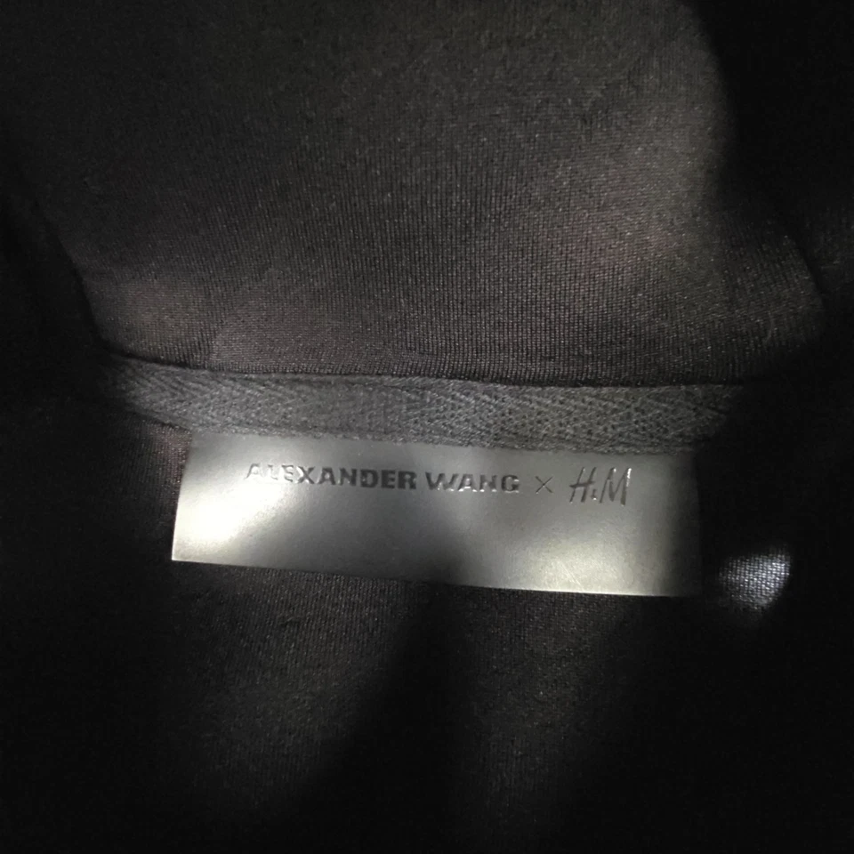 Chaqueta Alexander Wang Mujer PEQUEÑA H&M Negra Manga Larga Cortavientos Talla S AA Foto 4 de 4