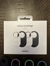 New, Sealed Samsung Galaxy SmartTag2 4-Pack Black/White Tracker Smart Tag