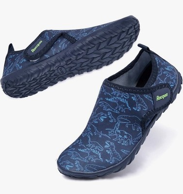 Racqua Boys Dinosaur Quick Dry Water Aqua Shoes Size 30