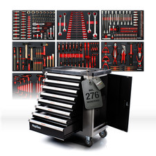 Carrello portautensili pieno Premium Pro carrello da officina con 8 cassetti incl. attrezzi