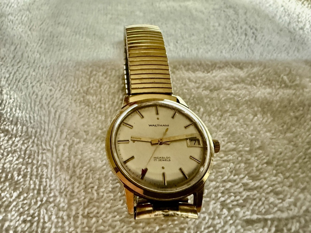 Rare Vintage Waltham Men's watch (self winding incabloc 17 jewels