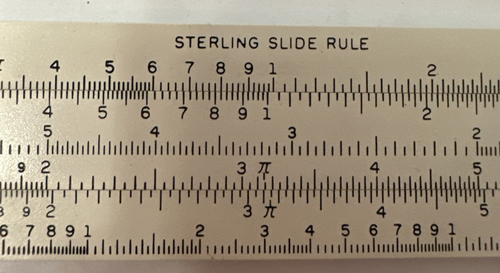 Vintage Sterling Pocket Slide Rule #587 with Original Case & Instructions - 第 4/6 張圖片