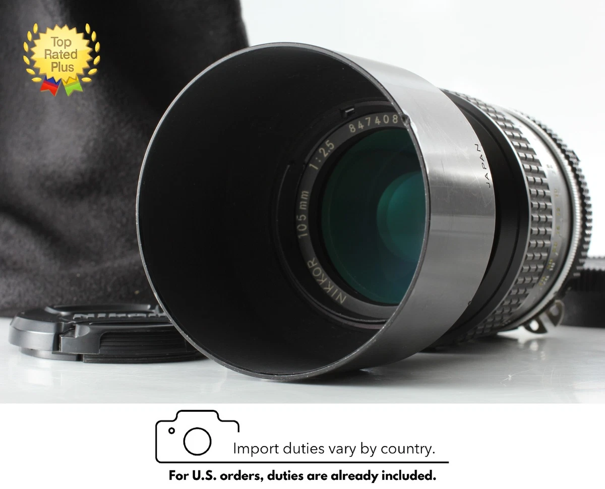 Nikon 105mm f/2.5 Camera Lenses for sale - eBay