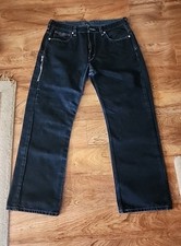 levi's men's 569 loose straight fit jeans 34 By 32. Vintage 2006.