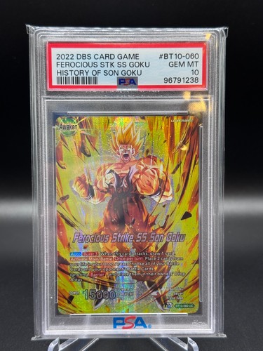 2020 Son Goku // Ferocious Strike SS Son Goku #BT10-060