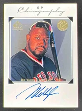 1998 SP Authentic Chirography #MV Mo Vaughn Auto