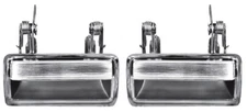 NEW 1971-1973 Ford Mustang Chrome Outside Door Handles Both Left and Right Pair