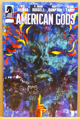 American Gods #8 -David Mack variant cover --2017--