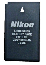 Nikon OEM Battery Pack EN-EL20 7.2V 1020 mAh 7.4Wh