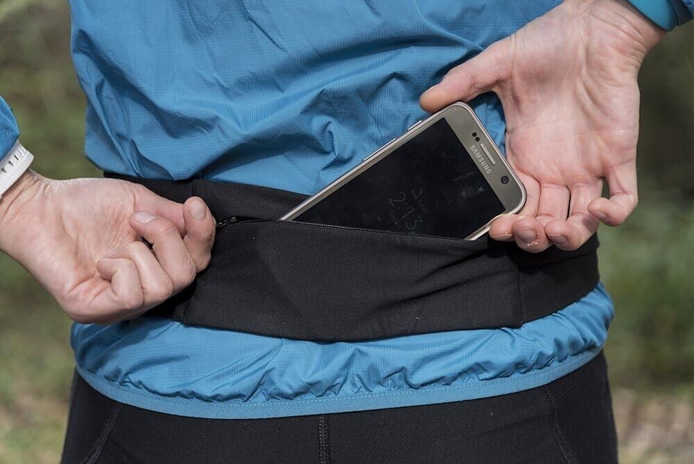 Nathan Running Belt The Zipster Lite Waist Pack, 2 Zippers Nathan Running Belt The Zipster Lite Waist Pack, 2 Zippers