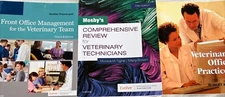 Mosby's Comprehensive Review for Veterinary Technicians Textbook Office Mgt Lot