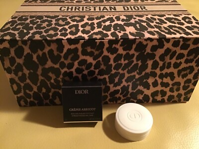 DIOR CRÈME ABRICOT Strengthening Nail Care Cream 0.28oz/8g New With Box
