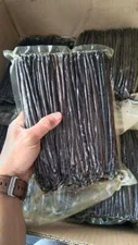 1KG Vanilla Beans Planifolia Gourmet 19cm+ 25–35% Moisture | Organic Whole Pods