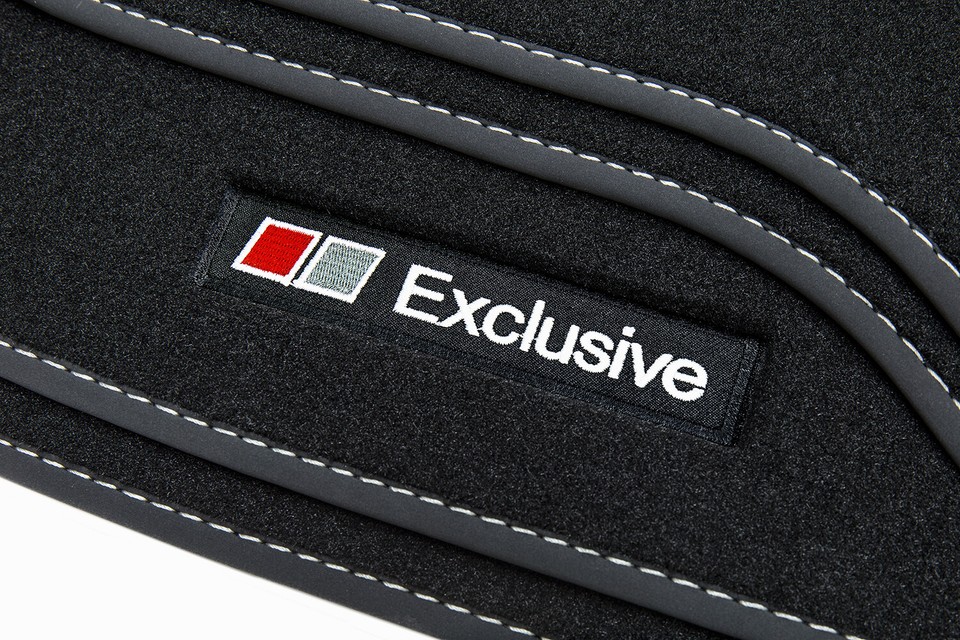 Exclusive-Sport Tappetini Adatto per Audi A7 C8 4K Sportback Dal Anno