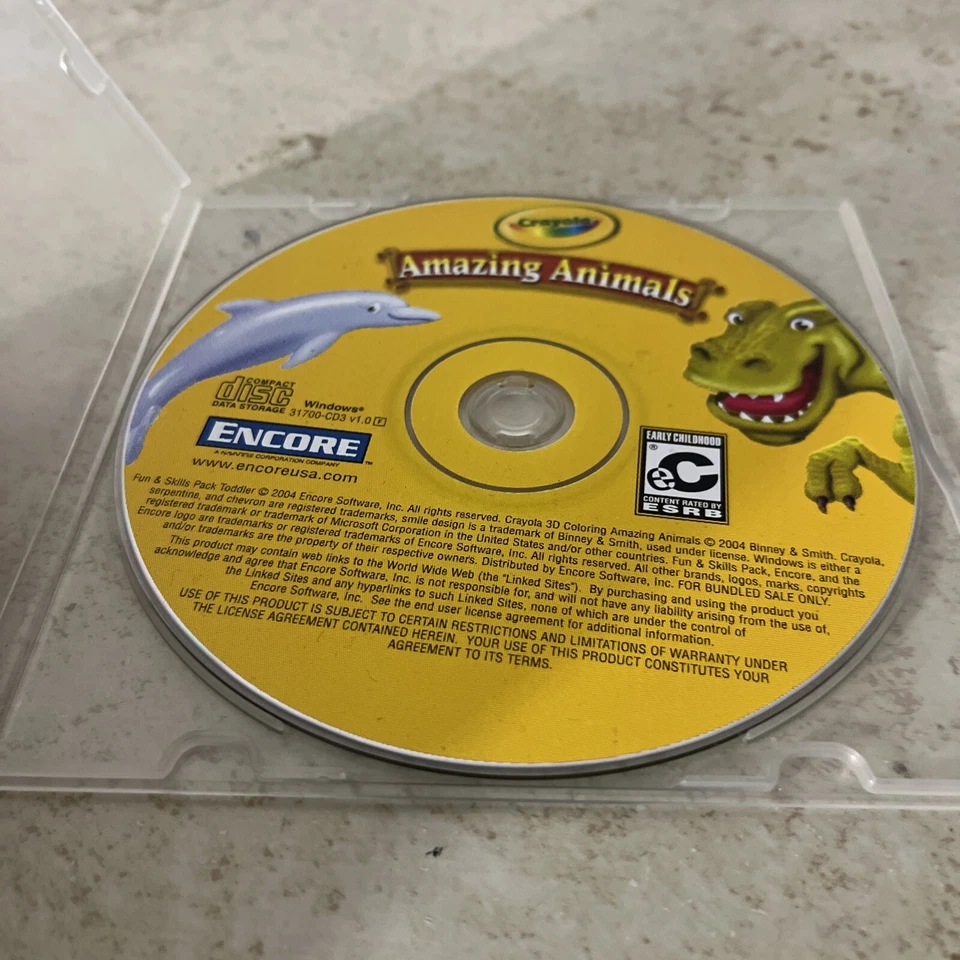 Crayola - Amazing Animals CD 2004 - Image 3 of 3
