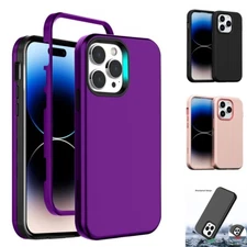 For Apple iPhone 16 14 13 Pro Max 16e Case Hybrid Shockproof Heavy Duty Cover