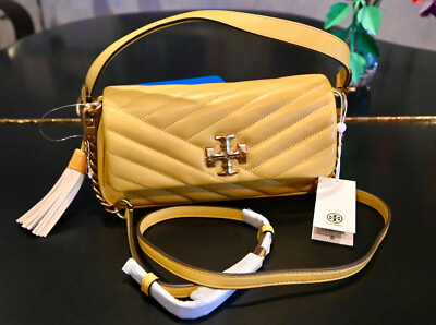 HOT Burch Kira Tory Burch Yellow Crossbody $548 TORY BURCH