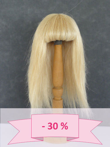 -30% PROMO - PERRUQUES pour POUPEES T2 (20.5cm) 100% Cheveux naturels - BRAVOT - Foto 1 di 2