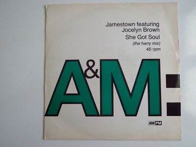Jamestown Featuring Jocelyn Brown - She Got Soul - Label: A&M PM, 1991