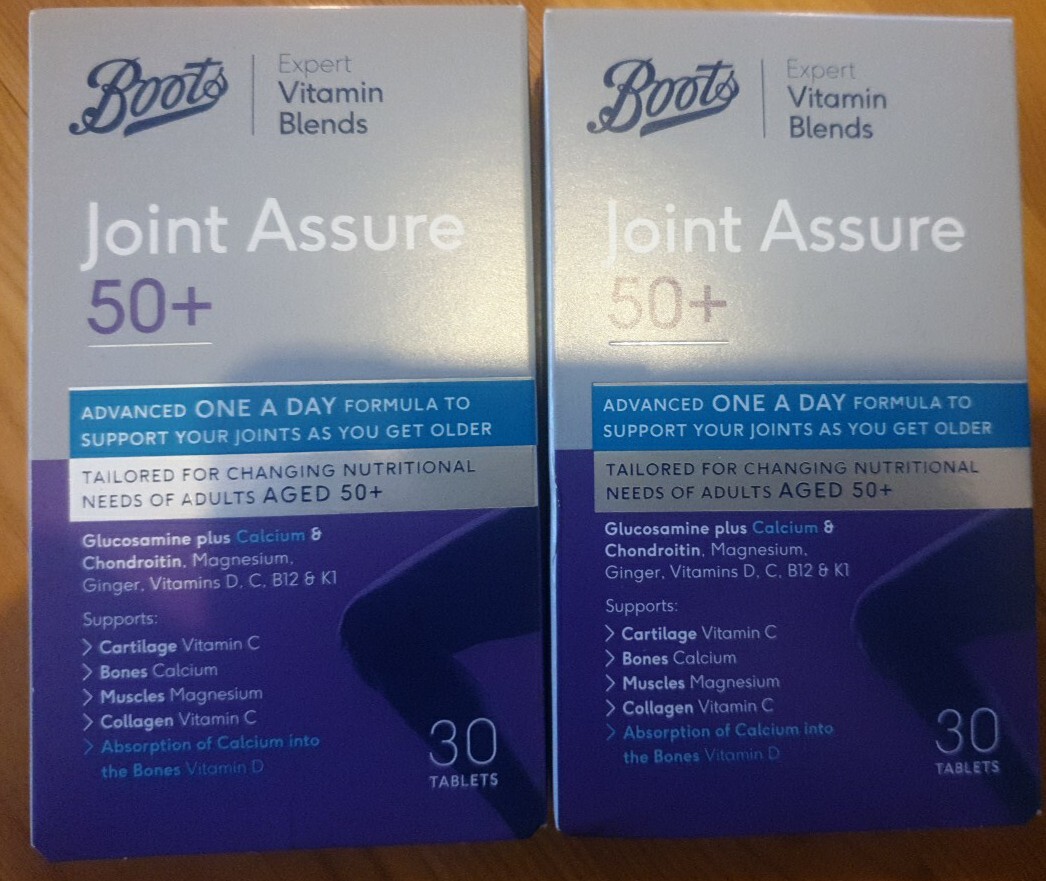BOOTS JOINT ASSURE 50 30 TABLETS x 2 =60 Tablets Total RRP £14 eBay