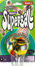 LARGE 2" Wham-O Color SWIRL Original SUPER BALL Whamo Zectron Rubber SuperBall