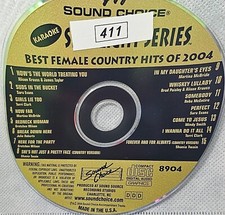 SC8904 BEST FEMALE COUNTRY 2004 SOUND CHOICE KARAOKE CDG