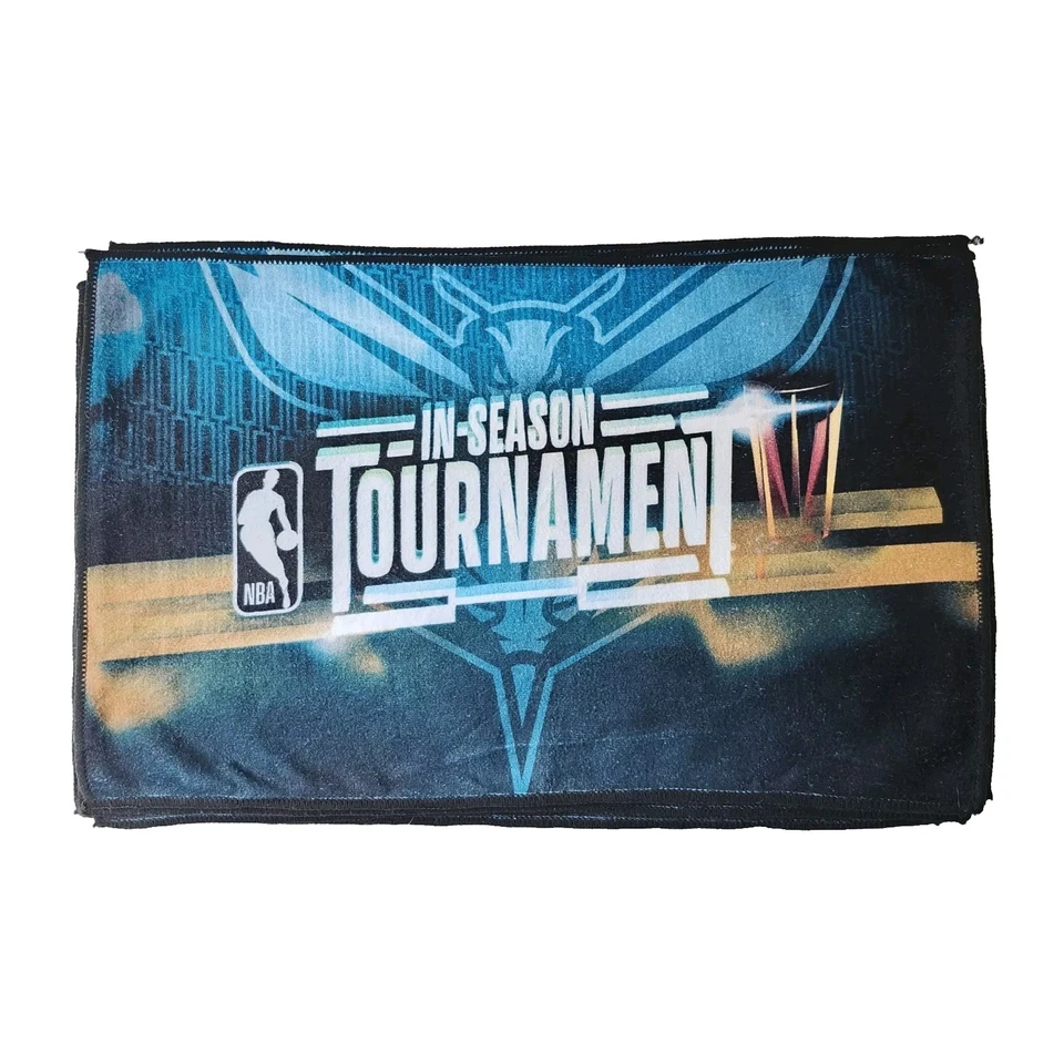 批量 10 件 夏洛特黄蜂 The Hive is Alive 季节锦标赛 毛巾 拉力赛 Rag — 第 2/3 张图片