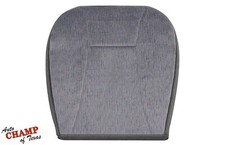 1994-1996 Ford Bronco Xlt -driver Side Bottom Replacement Cloth Seat Cover Gray
