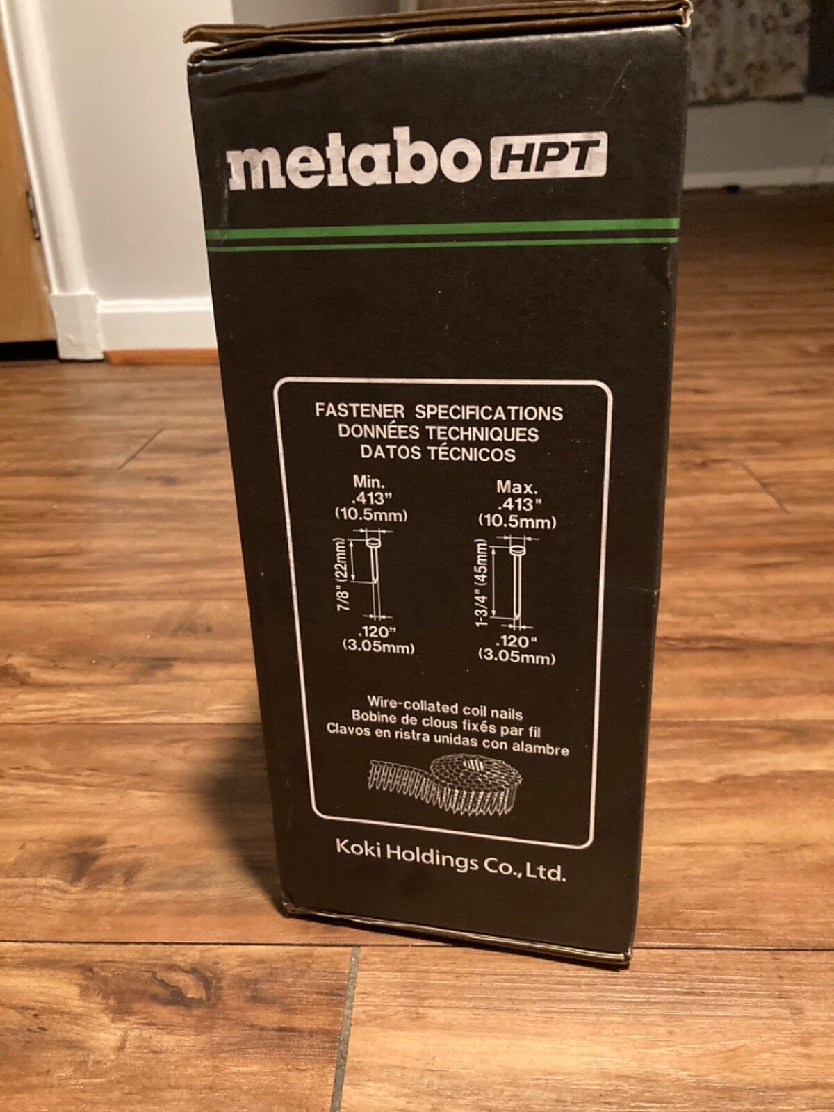 Metabo HPT/Hitachi NV45AB2 Coil Roofing Nailer Nail Gun Brand NEW in