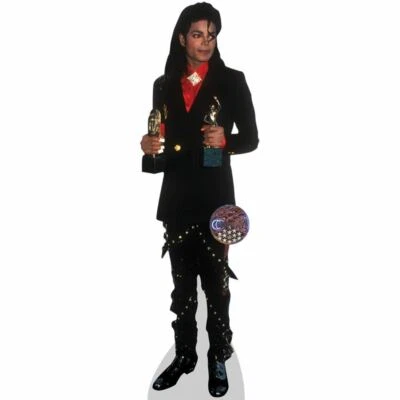 CELEBRITY CUTOUTS Michael Jackson (Awards) Mini Size Cutout