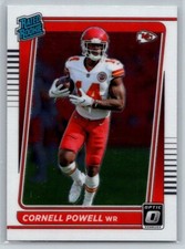 Cornell Powell 2021 Donruss Optic #240 Rookie Kansas City Chiefs