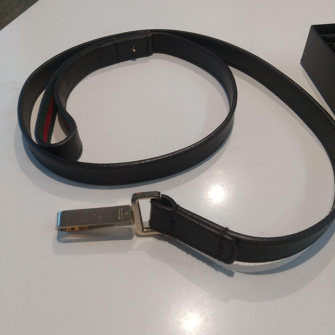 GUCCI Dog Collar & Leash Sherry line Leather F/S From JAPAN eBay