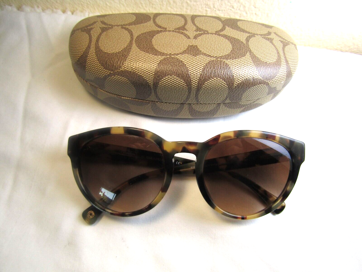 Coach Women\'s tortoise Sunglasses with Tan Case Buy Coach Women main image 4